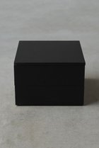 【アメノイエ/amenoie / GOODS】の土直漆器×アメノイエ 重箱150×150mm 2段 黒|ID: prp329100004957487 ipo3291000000037198792