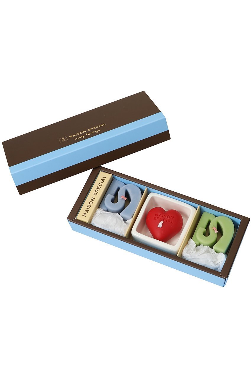 【メゾンスペシャル/MAISON SPECIAL】の【honeyflamingo×MAISON SPECIAL】Logo Candle Set/ロゴキャンドルセット 人気、トレンドファッション・服の通販 founy(ファニー) 　ギフト プレゼント　Gift / Present　スペシャル　Special, Limited Edition　other-5|ID: prp329100004957526 ipo3291000000037198973