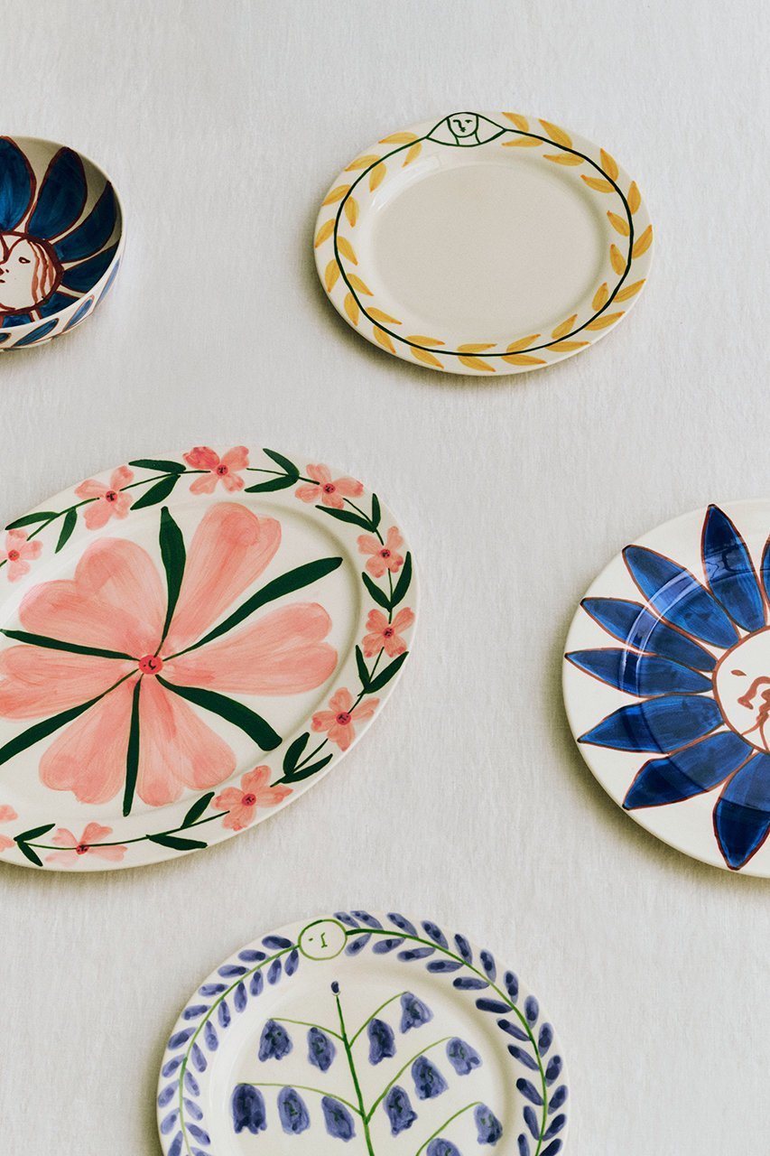 【ヘイ/HAY / GOODS】のLa Pittura Plate Φ24 人気、トレンドファッション・服の通販 founy(ファニー) 　イタリア　Italy　テーブル　Table, Dining Table　手描き　Hand-Drawn, Illustrated　フォルム　Silhouette, Form　プレート　Plate, Dish　ミックス　Mix, Mixed Style　モチーフ　Motif, Design Theme　ホーム・キャンプ・アウトドア・お取り寄せ　Home Living / Home & Lifestyle / Camping Gear / Outdoor Camping　キッチン・ダイニング　Kitchen & Dining Essentials. Stylish & Functional Tableware　キッチン家電・キッチン用品　Kitchen Appliances & Tools　other-3|ID: prp329100004957537 ipo3291000000037199052