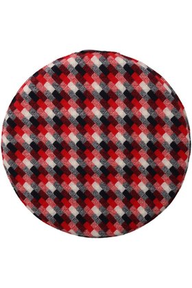 【キジノカノウセイ/kijinokanosei / GOODS】のシートパッド 人気、トレンドファッション・服の通販 founy(ファニー) クッション Cushion, Throw Pillow シンプル Simple, Minimal チェック Check, Plaid, Tartan ツイード Twill, Twill Weave 春 Spring |ID:prp329100004957573