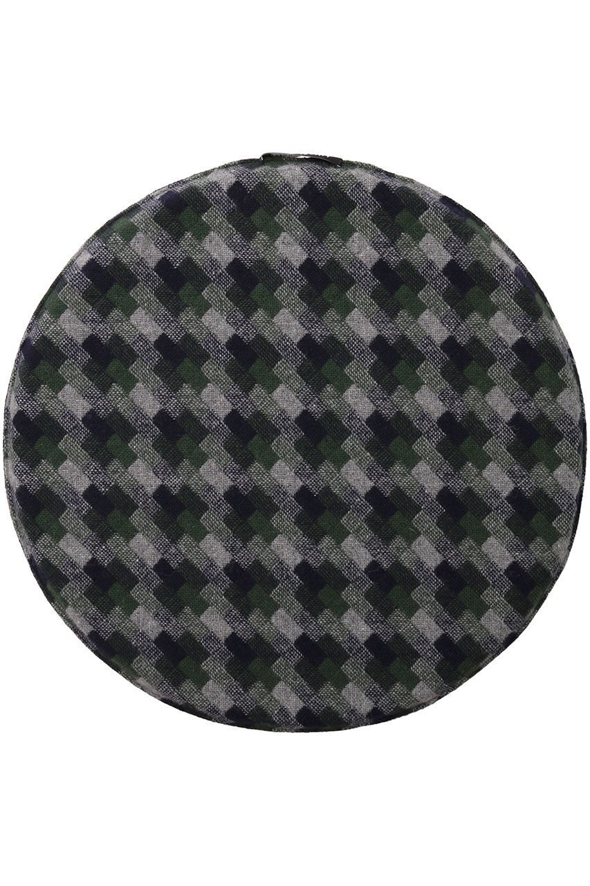 【キジノカノウセイ/kijinokanosei / GOODS】のシートパッド インテリア・キッズ・メンズ・レディースファッション・服の通販 founy(ファニー) 　クッション　Cushion, Throw Pillow　シンプル　Simple, Minimal　チェック　Check, Plaid, Tartan　ツイード　Twill, Twill Weave　春　Spring　石畳 グリーン|ID: prp329100004957573 ipo3291000000037199268