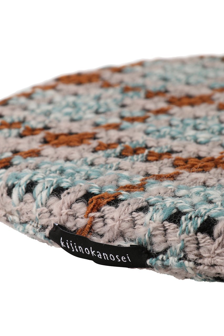 【キジノカノウセイ/kijinokanosei / GOODS】のシートパッド 人気、トレンドファッション・服の通販 founy(ファニー) 　クッション　Cushion, Throw Pillow　シンプル　Simple, Minimal　チェック　Check, Plaid, Tartan　ツイード　Twill, Twill Weave　春　Spring　other-3|ID: prp329100004957573 ipo3291000000037199272