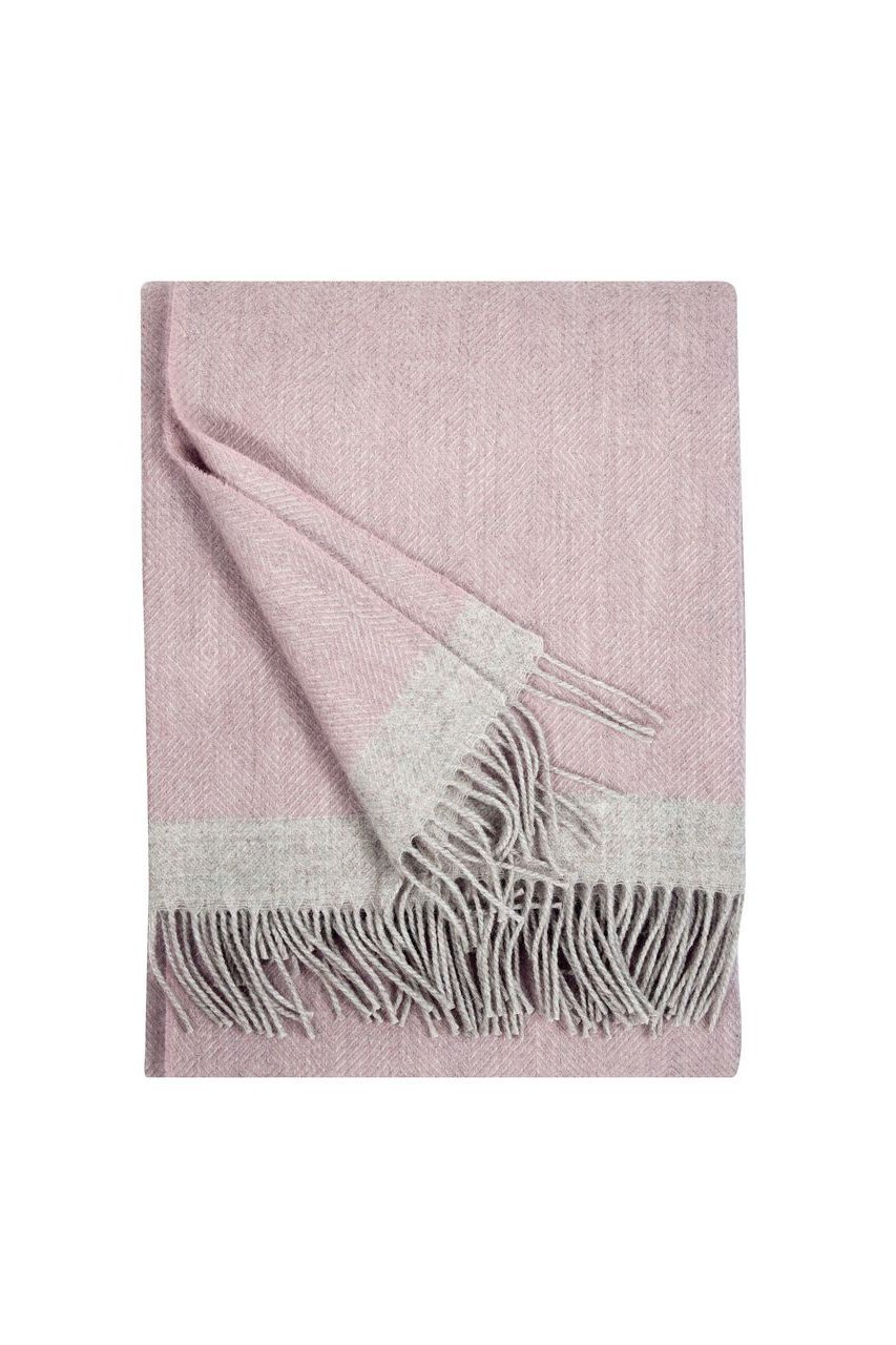 【ラプアン カンクリ/LAPUAN KANKURIT / GOODS】のRAUHA ウールブランケット 130x180cm+fringes インテリア・キッズ・メンズ・レディースファッション・服の通販 founy(ファニー) 　エレガント 上品　Elegant　シンプル　Simple, Minimal　フリンジ　Fringe, Tassel　ブランケット　Blanket, Throw Blanket　軽量　Lightweight, Ultra Light　ローズ×ベージュ|ID: prp329100004957585 ipo3291000000037199335