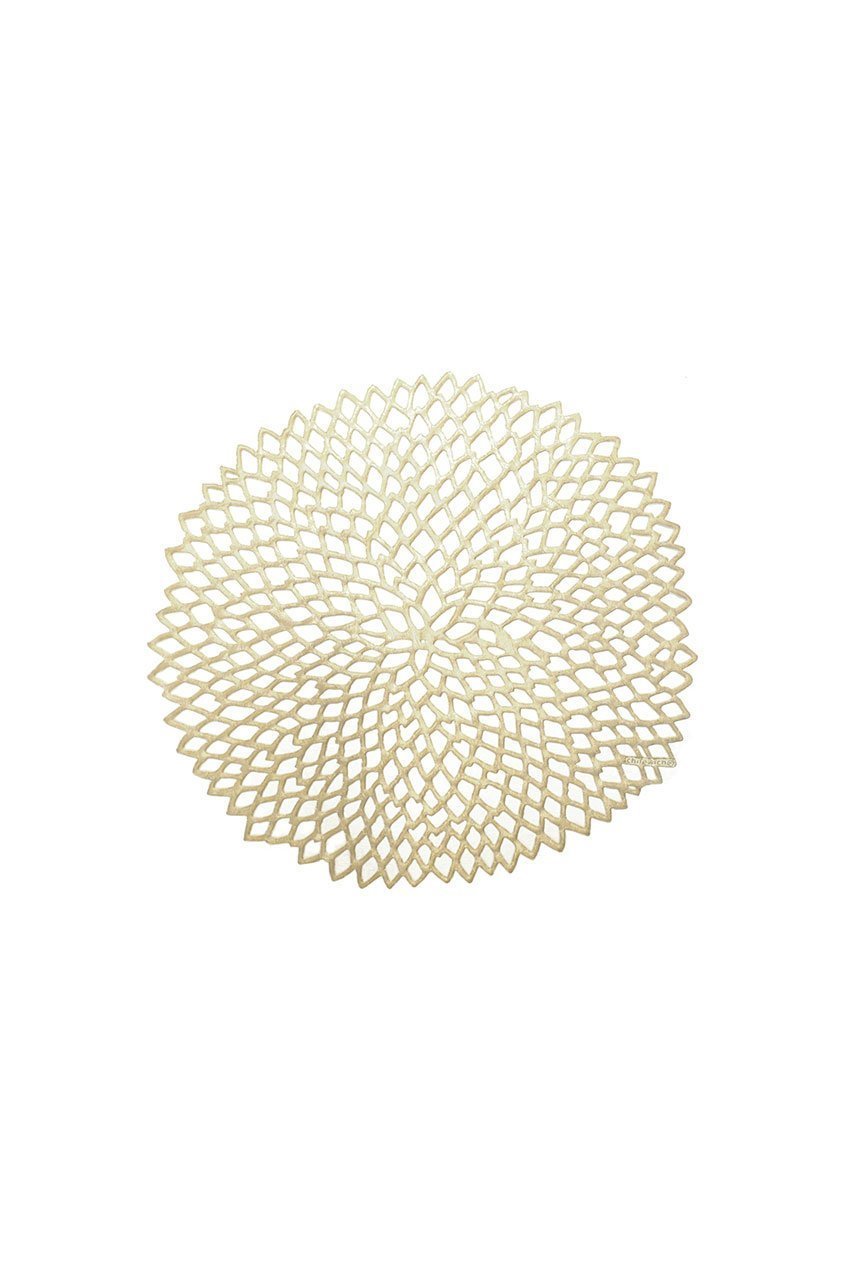 【チルウィッチ/chilewich / GOODS】のランチョンマット Dahlia インテリア・キッズ・メンズ・レディースファッション・服の通販 founy(ファニー) 　アンダー　Underwear Essentials　テーブル　Table, Dining Table　ニューヨーク　New York, NYC Style　人気　Popular, Best Seller　プレート　Plate, Dish　モダン　Modern, Contemporary　シャンパン|ID: prp329100004957595 ipo3291000000037199406