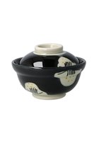 【ミノ ドンブリ/MINO DONBURI / GOODS】の蓋付き豆どんぶり M 椿 黒|ID: prp329100004957604 ipo3291000000037199456