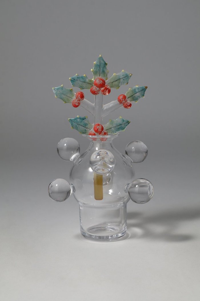 【アダチ トモエ/Tomoe Adachi / GOODS】の【受注生産】【安達知江】水滴花びんとヒイラギ インテリア・キッズ・メンズ・レディースファッション・服の通販 founy(ファニー) https://founy.com/ ガラス Glass, Glassware グラス Glass, Eyewear A/W・秋冬 Autumn/Winter 卒業式 Graduation Ceremony |ID: prp329100004957677 ipo3291000000037199877