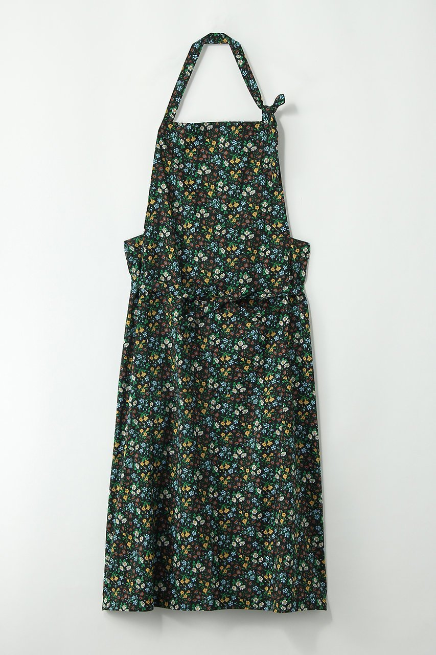 【エプロン商会/apron shokai / GOODS】のSQUARE APRON インテリア・キッズ・メンズ・レディースファッション・服の通販 founy(ファニー) 　シルク　Silk, 100% Silk　スクエア　Square, Square Shape　パターン　Pattern, Design Print　ファブリック　Fabric, Textile　ブラウジング　Blouson Silhouette, Cinched Waist　ロンドン　London Style, British Inspired　おすすめ　Recommended / Our Picks　LIBERTY Maria black|ID: prp329100004957749 ipo3291000000037200314