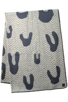【ミナ ペルホネン/mina perhonen / GOODS】のone cat and rabbits ブランケット large 約210×145cm ネイビー|ID: prp329100004957762 ipo3291000000037200408