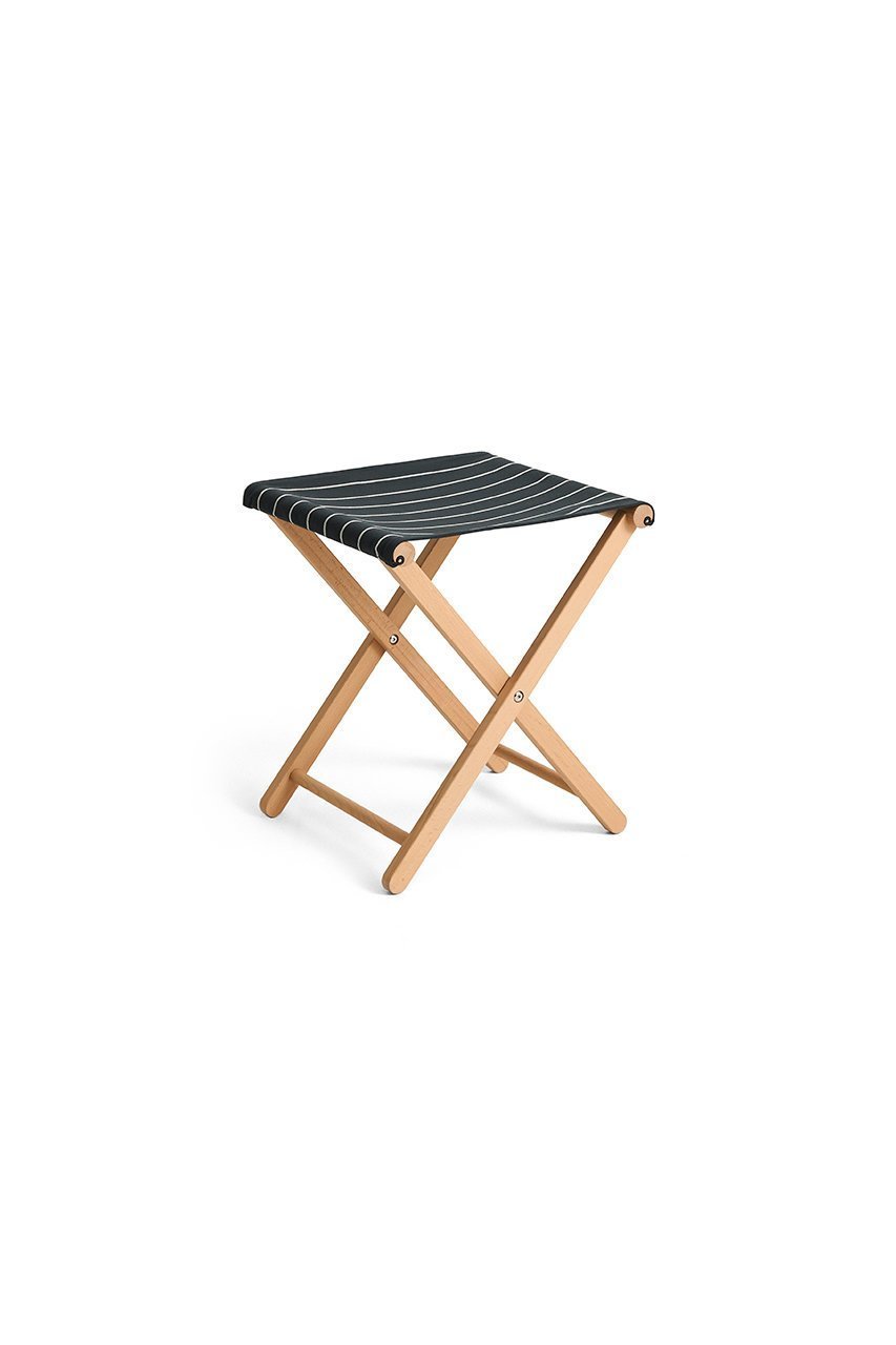 【ヘイ/HAY / GOODS】のOUTDOOR MARKET FOLDING STOOL【メーカー取り寄せ】 インテリア・キッズ・メンズ・レディースファッション・服の通販 founy(ファニー) 　アウトドア　Outdoor Clothing　ストライプ　Stripe, Striped Pattern　ビーチ　Beach, Seaside　フレーム　Frame, Outline　リラックス　Relax, Relaxed Fit　新作・新入荷　New Arrivals / New In　軽量　Lightweight, Ultra Light　ブラック&ベージュ|ID: prp329100004957774 ipo3291000000037200482