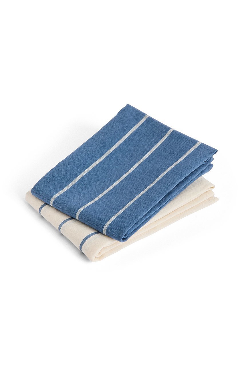 【ヘイ/HAY / GOODS】のOUTDOOR MARKET TEA TOWEL インテリア・キッズ・メンズ・レディースファッション・服の通販 founy(ファニー) 　アウトドア　Outdoor Clothing　ストライプ　Stripe, Striped Pattern　タオル　Towel, Bath Towel　リネン　Linen, Linen Fabric　吸水　Absorbent, Quick-Dry　新作・新入荷　New Arrivals / New In　ブルー&ベージュ|ID: prp329100004957779 ipo3291000000037200523