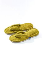 【ヒポポタマス/Hippopotamus / GOODS】のオーガニックコットン&バンブー ルームサンダル L GOLD|ID: prp329100004957837 ipo3291000000037200887