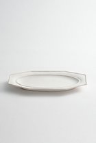 【ミシンポタリークリエーション/MISHIM POTTERY CREATION / GOODS】のStiLL オクタゴン プレート L 胡粉(シロ)|ID: prp329100004957904 ipo3291000000037201316