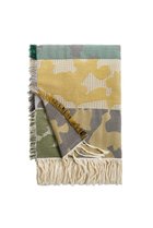 【プレスナーパターンズ/PLESNER PATTERNS / GOODS】のHeritage Throw【メーカー取り寄せ】 グリーン/オークル|ID: prp329100004957943 ipo3291000000037201537
