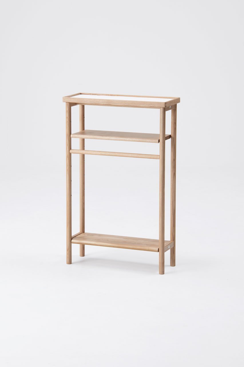 【コサイン/cosine / GOODS】のバスラック インテリア・キッズ・メンズ・レディースファッション・服の通販 founy(ファニー) 　コンパクト　Compact, Small Size　タオル　Towel, Bath Towel　テーブル　Table, Dining Table　フレーム　Frame, Outline　リラックス　Relax, Relaxed Fit　北海道タモ|ID: prp329100004958048 ipo3291000000037202065