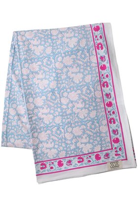 【エスゼット ブロックプリント/SZ Blockprints / GOODS】のTABLE CLOTH NILA テーブルクロス LARGE(183×275cm) 人気、トレンドファッション・服の通販 founy(ファニー) テーブル Table, Dining Table ブロック Block, Solid Block Pattern プリント Print, Printed Pattern |ID:prp329100004958062