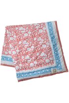 【エスゼット ブロックプリント/SZ Blockprints / GOODS】のBABY BLANKET リバーシブルブランケット ライトピンク(NILA×HEART)|ID: prp329100004958066 ipo3291000000037202154