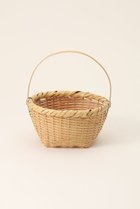 【コッパ ワークアンドアート/koppa work and art / GOODS】の手付きこかご 浅型 猫の頭 -|ID: prp329100004958083 ipo3291000000037202256
