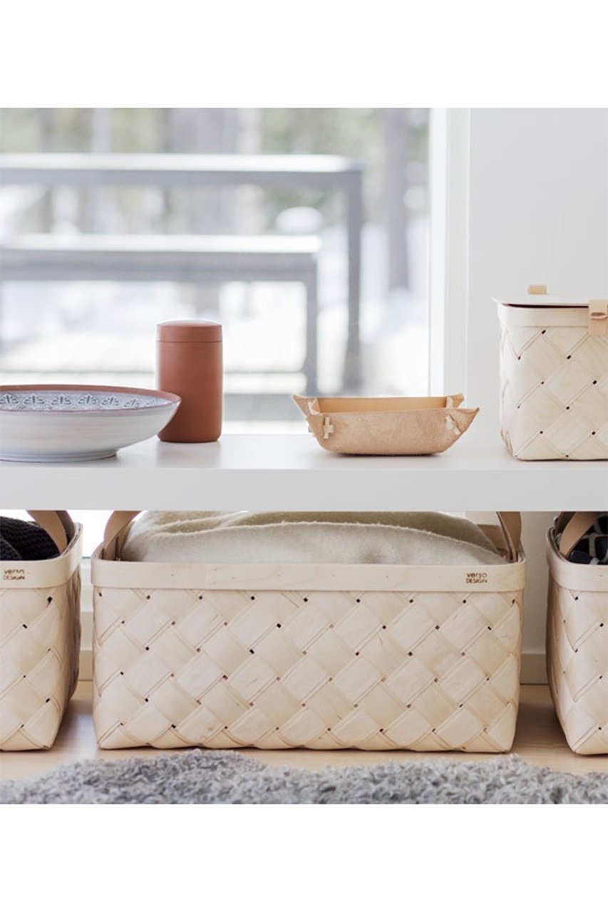 【ベルソデザイン/Verso Design / GOODS】のレクタンバスケット S 人気、トレンドファッション・服の通販 founy(ファニー) 　バスケット　Basket, Basket Bag　手編み　Hand-Knitted, Handmade Knit　other-2|ID: prp329100004958092 ipo3291000000037202302