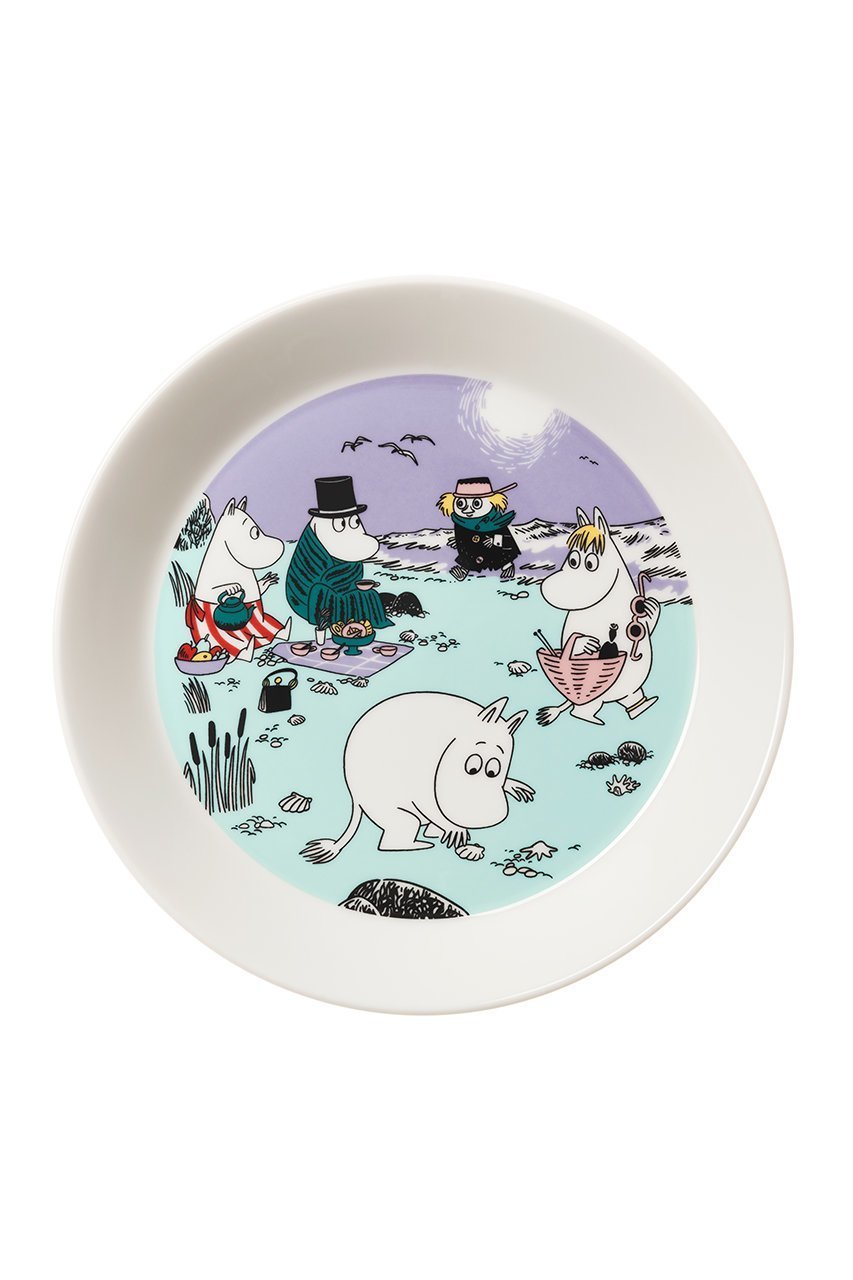 【ムーミン バイ アラビア/MOOMIN by ARABIA / GOODS】のムーミン ビーチデイ2025サマー プレート 19cm 人気、トレンドファッション・服の通販 founy(ファニー) 　コレクション　Collection, Seasonal Line　サマー　Summer, Summer Style　テーブル　Table, Dining Table　ビーチ　Beach, Seaside　プレート　Plate, Dish　ホーム・キャンプ・アウトドア・お取り寄せ　Home Living / Home & Lifestyle / Camping Gear / Outdoor Camping　キッチン・ダイニング　Kitchen & Dining Essentials. Stylish & Functional Tableware　キッチン家電・キッチン用品　Kitchen Appliances & Tools　 other-1|ID: prp329100004958093 ipo3291000000037202305