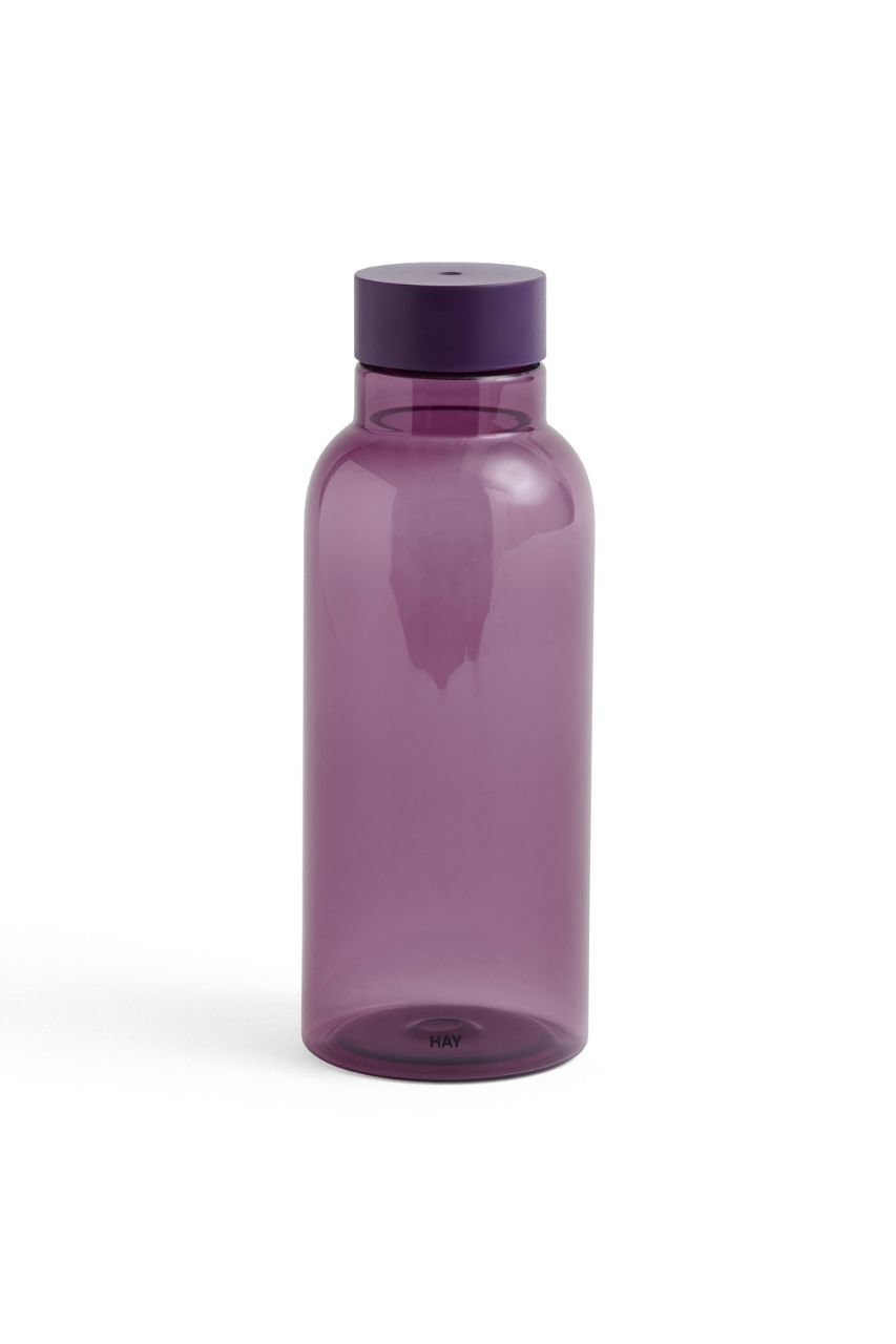 【ヘイ/HAY / GOODS】のMiz Water Bottle 0.54L インテリア・キッズ・メンズ・レディースファッション・服の通販 founy(ファニー) 　ウォーター　Water　カラフル　Colorful Design　シリコン　Silicone, Silicone Material　シンプル　Simple, Minimal　スリム　Slim, Slim Fit　タンブラー　Tumbler, Travel Mug　テーブル　Table, Dining Table　Purple|ID: prp329100004958100 ipo3291000000037202343