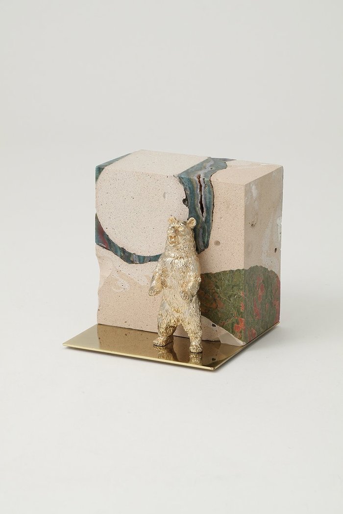 【アトリエ マティック/Atelier matic / GOODS】のBookend Bear S インテリア・キッズ・メンズ・レディースファッション・服の通販 founy(ファウニー) https://founy.com/ アクリル Acrylic Material チャーム Charm, Pendant バランス Balance, Style Balance プレート Plate, Dish |ID: prp329100004958237 ipo3291000000037203191