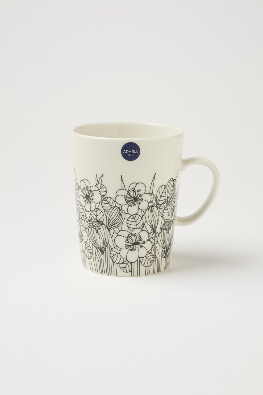 【アラビア/ARABIA / GOODS】のクロッカス マグ 0.5L インテリア・キッズ・メンズ・レディースファッション・服の通販 founy(ファニー) 　グラス　Glass, Eyewear　スペシャル　Special, Limited Edition　テーブル　Table, Dining Table　パターン　Pattern, Design Print　ヴィンテージ　Vintage Style　人気　Popular, Best Seller　ブラック|ID: prp329100004958285 ipo3291000000037203460