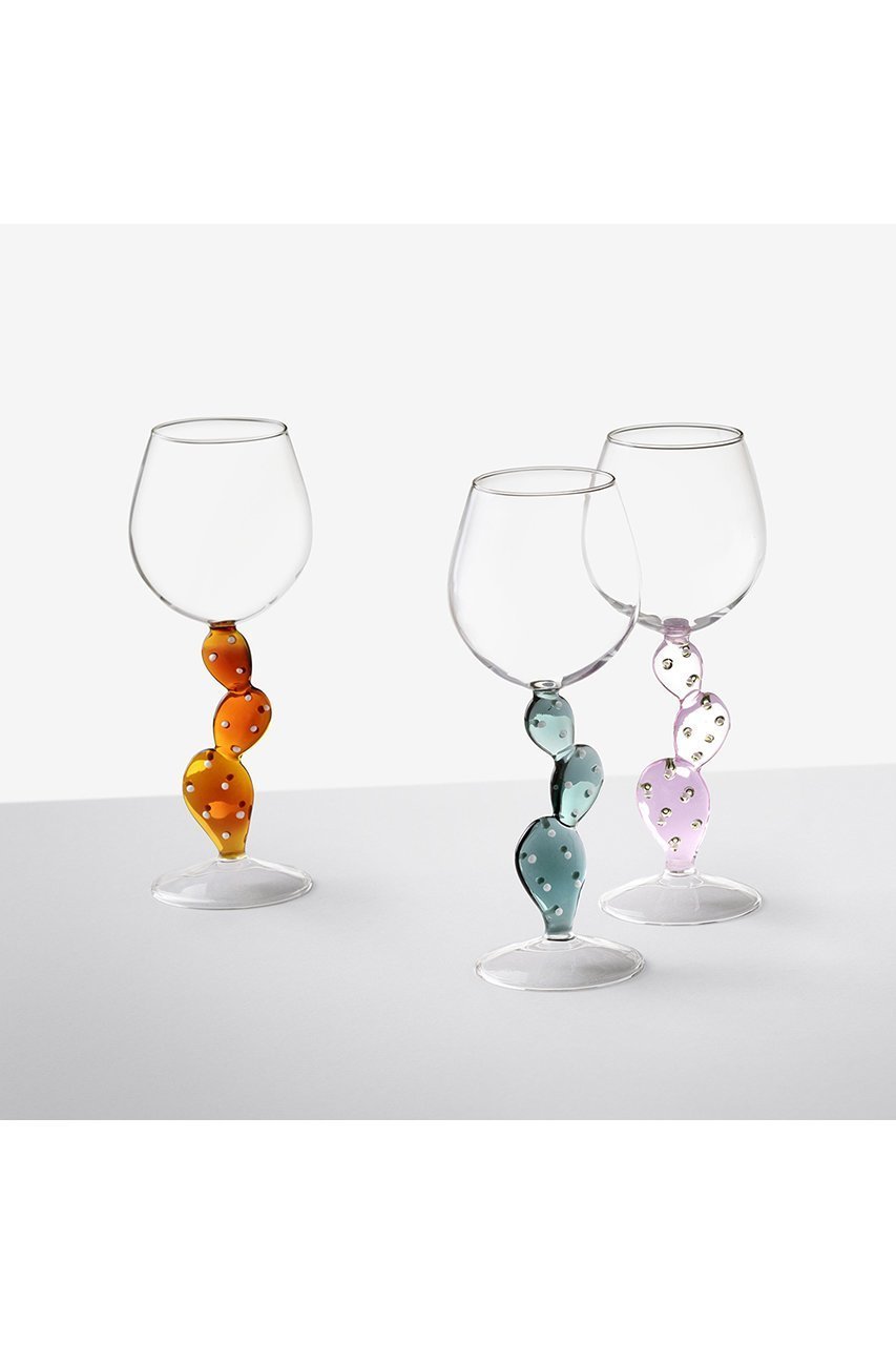 【イッケンドルフ/ICHENDORF / GOODS】のDESERT PLANT ステムド グラス カクタス 人気、トレンドファッション・服の通販 founy(ファニー) 　イタリア　Italy　ガラス　Glass, Glassware　グラス　Glass, Eyewear　シンプル　Simple, Minimal　テーブル　Table, Dining Table　ミラノ　Milano Style, Italian-Inspired　other-2|ID: prp329100004958331 ipo3291000000037203678