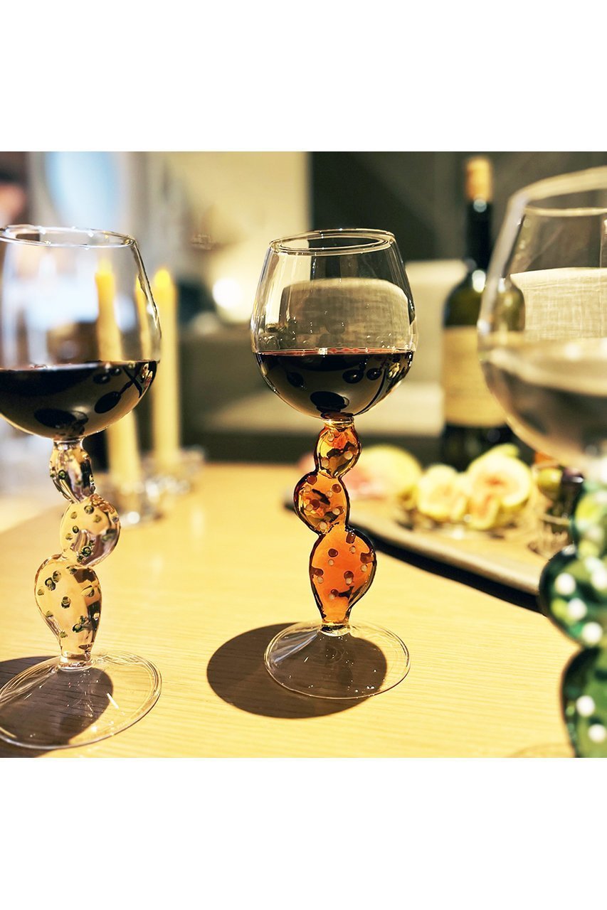 【イッケンドルフ/ICHENDORF / GOODS】のDESERT PLANT ステムド グラス カクタス 人気、トレンドファッション・服の通販 founy(ファニー) 　イタリア　Italy　ガラス　Glass, Glassware　グラス　Glass, Eyewear　シンプル　Simple, Minimal　テーブル　Table, Dining Table　ミラノ　Milano Style, Italian-Inspired　other-3|ID: prp329100004958331 ipo3291000000037203679