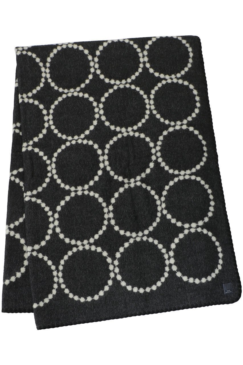 【ミナ ペルホネン/mina perhonen / GOODS】のtambourine ブランケット Large 約210×145cm インテリア・キッズ・メンズ・レディースファッション・服の通販 founy(ファニー) 　ジャカード／ジャガード　Jacquard, Woven Pattern　ブランケット　Blanket, Throw Blanket　冬　Winter / This Winter　ブラック|ID: prp329100004958413 ipo3291000000037204158