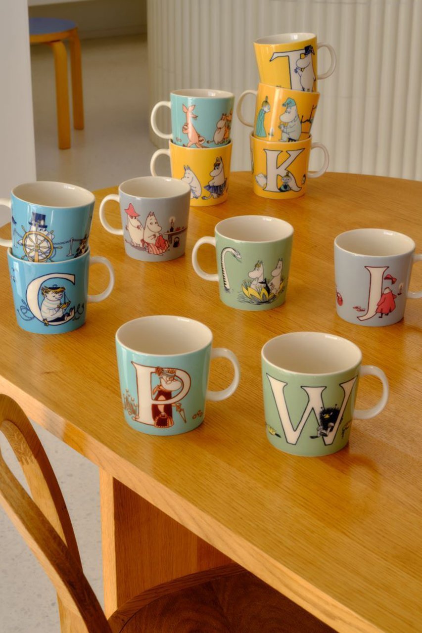【ムーミン バイ アラビア/MOOMIN by ARABIA / GOODS】のムーミン アルファベットコレクション マグ 0.4L P 人気、トレンドファッション・服の通販 founy(ファニー) 　おすすめ　Recommended / Our Picks　イラスト　Illustration　キャラクター　Character, Licensed Characters　ギフト プレゼント　Gift / Present　グラス　Glass, Eyewear　コレクション　Collection, Seasonal Line　テーブル　Table, Dining Table　人気　Popular, Best Seller　other-2|ID: prp329100004958505 ipo3291000000037204699