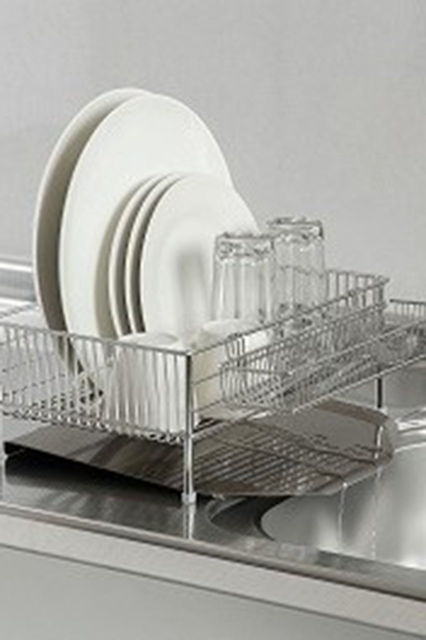 【ラバーゼ/la base / GOODS】のステンレス水切りかご 小 人気、トレンドファッション・服の通販 founy(ファニー) 　イタリア　Italy　グラス　Glass, Eyewear　シンプル　Simple, Minimal　フラット　Flat, Flat Shoes　ワイヤー　Wire, Wired Bra　皿　Plate, Dish　other-2|ID: prp329100004958638 ipo3291000000037205371