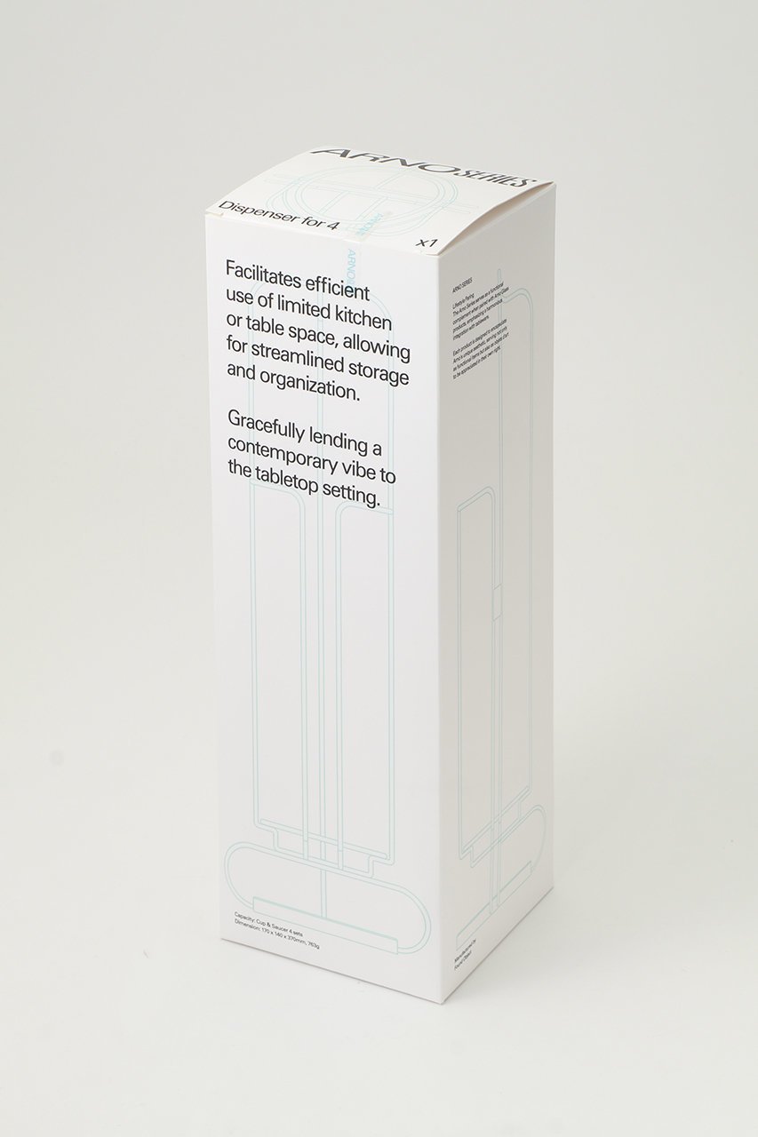 【アルノグラス/ARNO Glass / GOODS】のディスペンサー 4セット用 人気、トレンドファッション・服の通販 founy(ファニー) 　グラス　Glass, Eyewear　スマート　Smart, Elegant　テーブル　Table, Dining Table　再入荷　Restock / Back in Stock　other-2|ID: prp329100004958709 ipo3291000000037205761