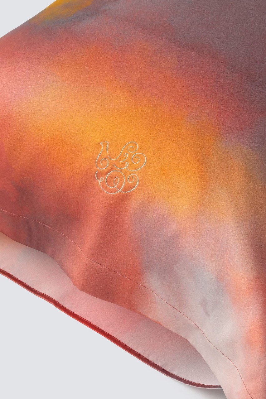 【フートーキョー/Foo Tokyo / GOODS】のウォータカラー シルクピローケース インテリア・キッズ・メンズ・レディースファッション・服の通販 founy(ファニー) 　なめらか　Smooth, Silky Texture　シルク　Silk, 100% Silk　リゾート　Resort, Vacation Style　リネン　Linen, Linen Fabric　定番　Standard, Basic Item　イブニンググロー|ID: prp329100004958734 ipo3291000000037205894