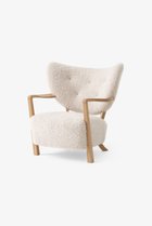 【アンドトラディション/&Tradition / GOODS】のウルフ ラウンジ ATD2 シープスキン ムーンライト オーク Oak|ID: prp329100004958761 ipo3291000000037206078
