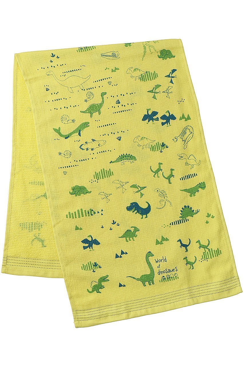 【コンテックス/kontex / GOODS】の布ごよみフェイスタオル インテリア・キッズ・メンズ・レディースファッション・服の通販 founy(ファニー) 　アウトドア　Outdoor Clothing　イラスト　Illustration　スポーツ　Sports, Activewear　タオル　Towel, Bath Towel　トラベル　Travel, Travel Gear　フェイス　Face, Facial Design　定番　Standard, Basic Item　旅行　Travel　恐竜の国|ID: prp329100004958764 ipo3291000000037206105