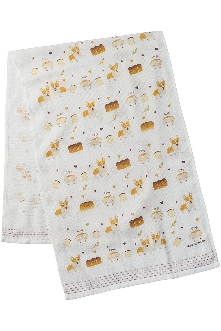 【コンテックス/kontex / GOODS】の布ごよみフェイスタオル インテリア・キッズ・メンズ・レディースファッション・服の通販 founy(ファニー) 　アウトドア　Outdoor Clothing　イラスト　Illustration　スポーツ　Sports, Activewear　タオル　Towel, Bath Towel　トラベル　Travel, Travel Gear　フェイス　Face, Facial Design　定番　Standard, Basic Item　旅行　Travel　コーギー|ID: prp329100004958764 ipo3291000000037206106