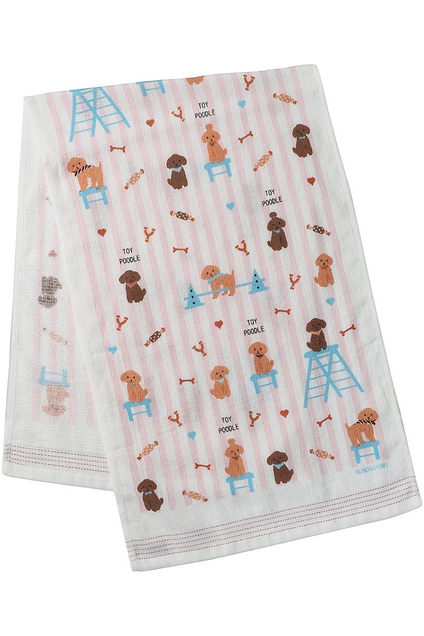 【コンテックス/kontex / GOODS】の布ごよみフェイスタオル インテリア・キッズ・メンズ・レディースファッション・服の通販 founy(ファニー) 　アウトドア　Outdoor Clothing　イラスト　Illustration　スポーツ　Sports, Activewear　タオル　Towel, Bath Towel　トラベル　Travel, Travel Gear　フェイス　Face, Facial Design　定番　Standard, Basic Item　旅行　Travel　トイプードル|ID: prp329100004958764 ipo3291000000037206108