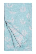 【ラプアン カンクリ/LAPUAN KANKURIT / GOODS】のKESAKUKKA リネンブランケット 145x260cm 人気、トレンドファッション・服の通販 founy(ファニー) 吸水 Absorbent, Quick-Dry テーブル Table, Dining Table ブランケット Blanket, Throw Blanket リネン Linen, Linen Fabric おすすめ Recommended / Our Picks 夏 Summer thumbnail ターコイズローズ|ID: prp329100004959005 ipo3291000000037207442