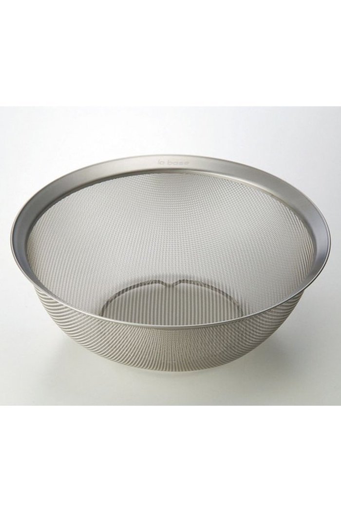 【ラバーゼ/la base / GOODS】のステンレス丸型ざる 大 27cm インテリア・キッズ・メンズ・レディースファッション・服の通販 founy(ファニー) https://founy.com/ イタリア Italy |ID: prp329100004959122 ipo3291000000037208052