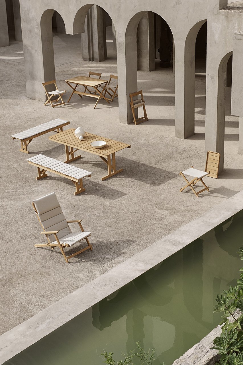 【カール ハンセン&サン/CARL HANSEN & SON / GOODS】のBM5568 デッキチェア【メーカー取り寄せ】 人気、トレンドファッション・服の通販 founy(ファニー) 　アウトドア　Outdoor Clothing　クッション　Cushion, Throw Pillow　シンプル　Simple, Minimal　テーブル　Table, Dining Table　フィット　Fit, Slim Fit　フォルム　Silhouette, Form　フレーム　Frame, Outline　other-6|ID: prp329100004959239 ipo3291000000037208573