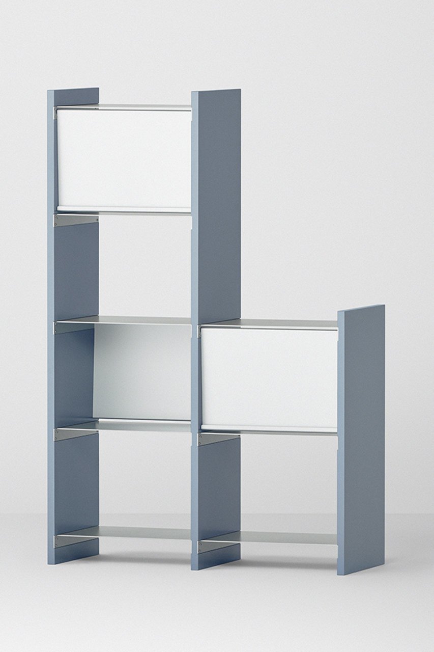 【その他のブランド/Other】のShelf 45/Four1 + Two1 インテリア・キッズ・メンズ・レディースファッション・服の通販 founy(ファニー) 　コレクション　Collection, Seasonal Line　シンプル　Simple, Minimal　フラップ　Flap, Flap Pocket　ブルーグレー|ID: prp329100004959271 ipo3291000000037208771