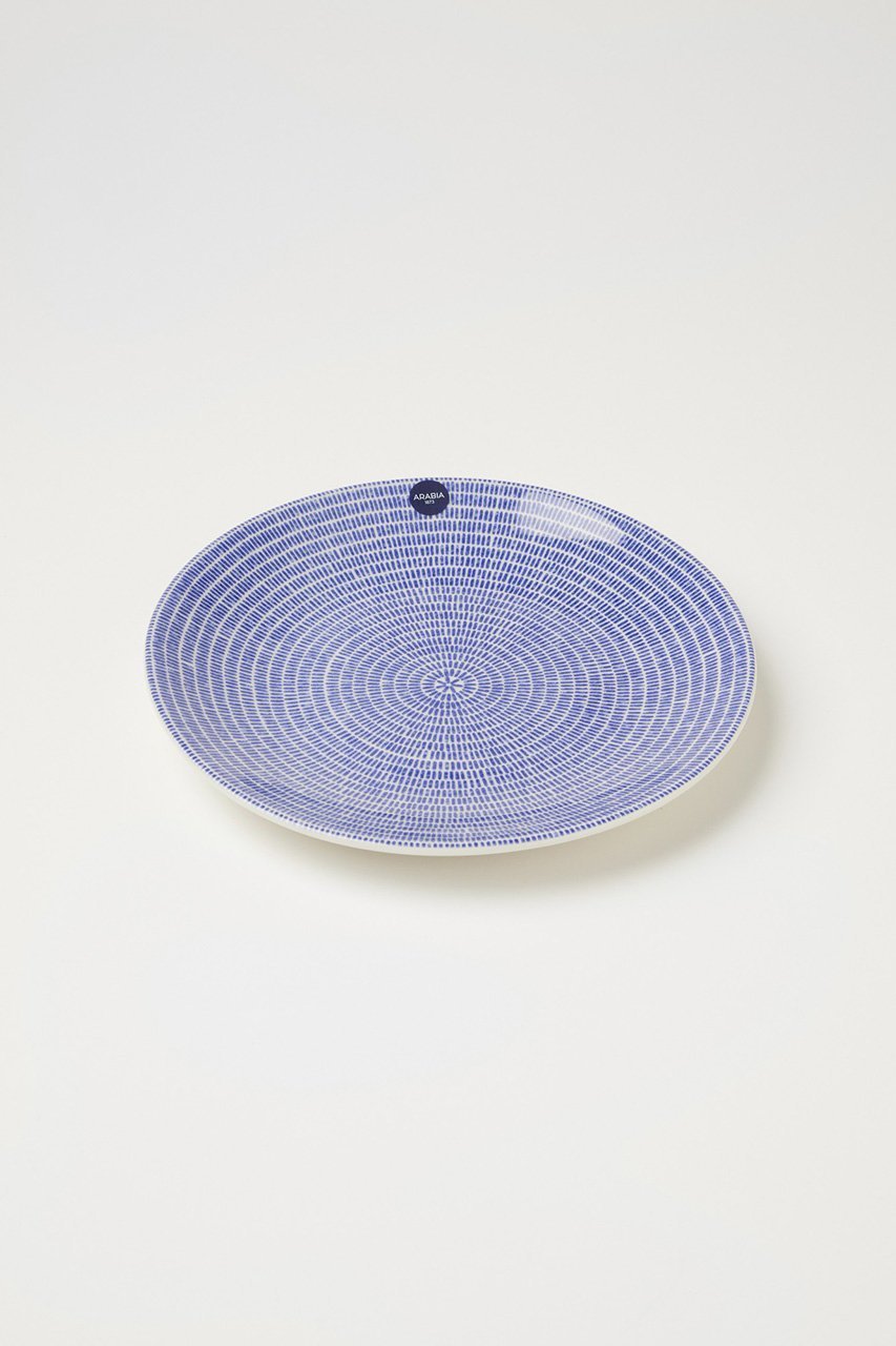 【アラビア/ARABIA / GOODS】の24h アベック プレート 20cm インテリア・キッズ・メンズ・レディースファッション・服の通販 founy(ファニー) 　エスニック　Ethnic Style　シェイプ　Shape, Slim Fit　シンプル　Simple, Minimal　テーブル　Table, Dining Table　人気　Popular, Best Seller　パターン　Pattern, Design Print　フィット　Fit, Slim Fit　プレート　Plate, Dish　ホーム・キャンプ・アウトドア・お取り寄せ　Home Living / Home & Lifestyle / Camping Gear / Outdoor Camping　キッチン・ダイニング　Kitchen & Dining Essentials. Stylish & Functional Tableware　キッチン家電・キッチン用品　Kitchen Appliances & Tools　ブルー|ID: prp329100004959331 ipo3291000000037209006
