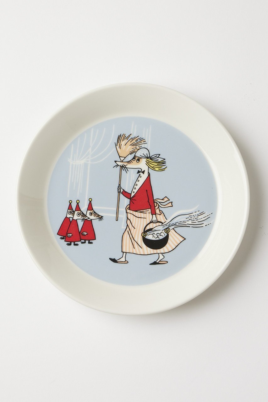 【ムーミン バイ アラビア/MOOMIN by ARABIA / GOODS】のムーミン クラシック プレート 19cm フィリフヨンカ グレー インテリア・キッズ・メンズ・レディースファッション・服の通販 founy(ファニー) 　イラスト　Illustration　キャラクター　Character, Licensed Characters　ギフト プレゼント　Gift / Present　クラシック　Classic, Timeless Style　テーブル　Table, Dining Table　プレート　Plate, Dish　ホーム・キャンプ・アウトドア・お取り寄せ　Home Living / Home & Lifestyle / Camping Gear / Outdoor Camping　キッチン・ダイニング　Kitchen & Dining Essentials. Stylish & Functional Tableware　キッチン家電・キッチン用品　Kitchen Appliances & Tools　-|ID: prp329100004959360 ipo3291000000037209147