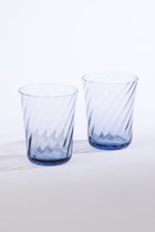 【スティルレーベン/STILLEBEN / GOODS】のConcave Swirl グラス 2個セット ブルー|ID: prp329100004959459 ipo3291000000037209661