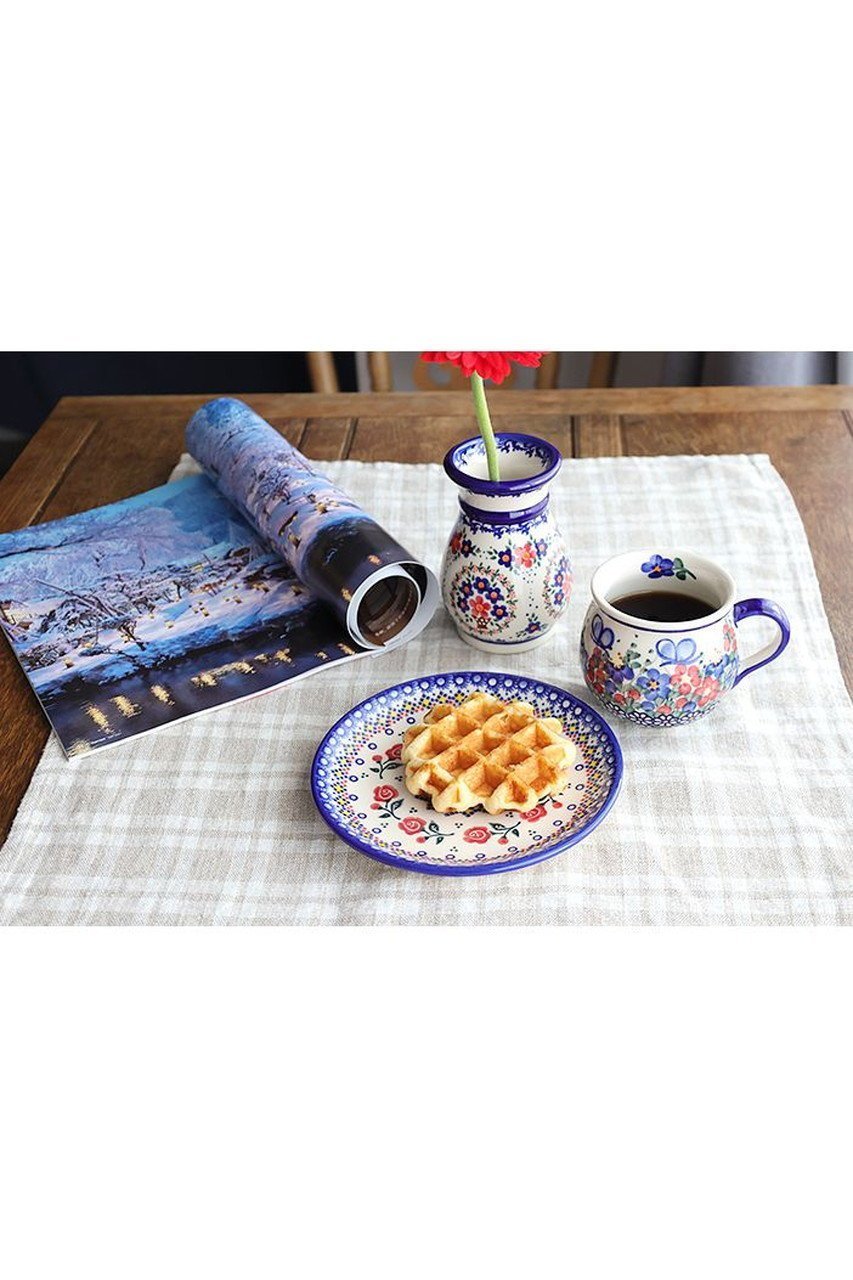 【ポーリッシュポタリー/Polish Pottery / GOODS】の平皿φ17cm 人気、トレンドファッション・服の通販 founy(ファニー) 　テーブル　Table, Dining Table　パターン　Pattern, Design Print　フォルム　Silhouette, Form　プレート　Plate, Dish　ベーシック　Basic, Essential　ワーク　Workwear, Utility Style　皿　Plate, Dish　ホーム・キャンプ・アウトドア・お取り寄せ　Home Living / Home & Lifestyle / Camping Gear / Outdoor Camping　キッチン・ダイニング　Kitchen & Dining Essentials. Stylish & Functional Tableware　キッチン家電・キッチン用品　Kitchen Appliances & Tools　other-4|ID: prp329100004959490 ipo3291000000037209816