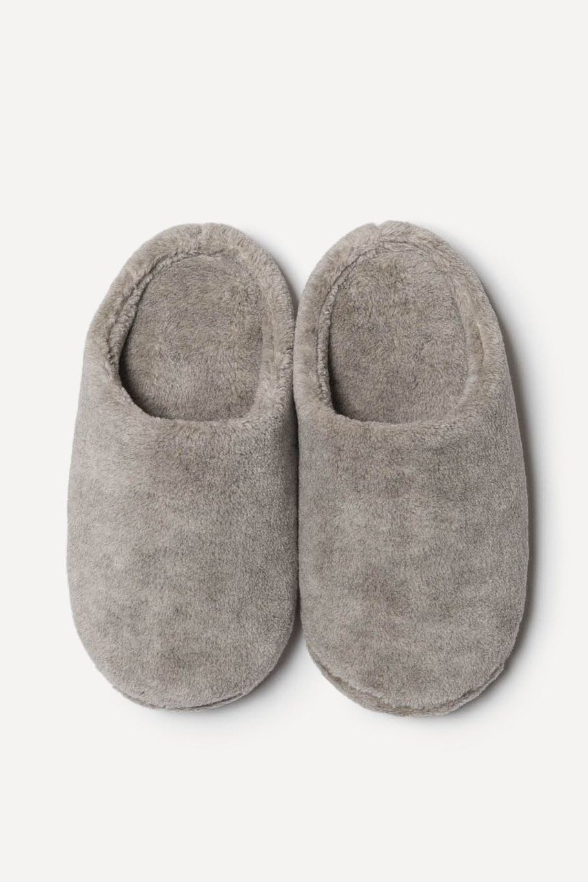 【プリスティン/PRISTINE / GOODS】のヤクフェイクファールームシューズ インテリア・キッズ・メンズ・レディースファッション・服の通販 founy(ファニー) 　シューズ　Shoes, Footwear　フェイクファー　Faux Fur, Imitation Fur　グレー|ID: prp329100004959526 ipo3291000000037209992