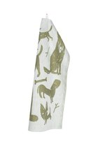 【ラプアン カンクリ/LAPUAN KANKURIT / GOODS】のKOIRAPUISTO タオル 人気、トレンドファッション・服の通販 founy(ファニー) おすすめ Recommended / Our Picks ギフト プレゼント Gift / Present タオル Towel, Bath Towel 犬 Dog thumbnail ホワイト×オリーブ|ID: prp329100004959611 ipo3291000000037210412