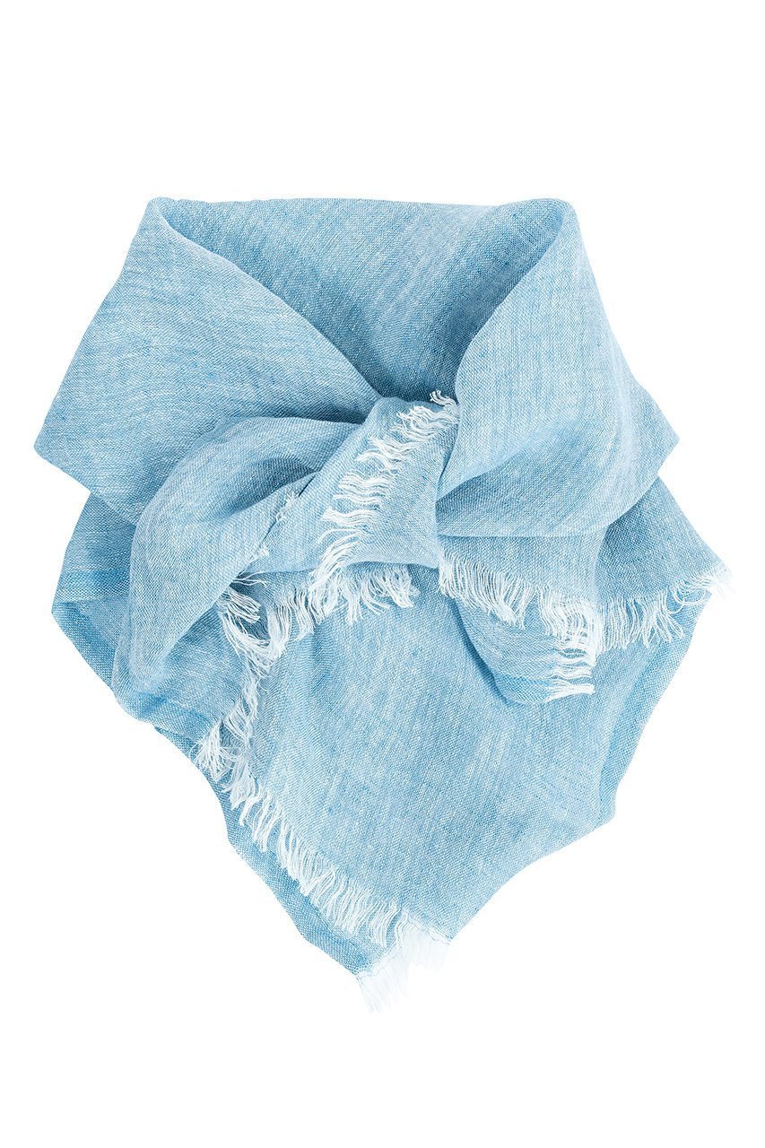 【ラプアン カンクリ/LAPUAN KANKURIT / GOODS】のHALI コンパクトストール インテリア・キッズ・メンズ・レディースファッション・服の通販 founy(ファニー) 　春　Spring　秋　Autumn　コンパクト　Compact, Small Size　シンプル　Simple, Minimal　ストール　Stole, Wrap　タオル　Towel, Bath Towel　フォーマル　Formal, Dressy　フリンジ　Fringe, Tassel　ブランケット　Blanket, Throw Blanket　リネン　Linen, Linen Fabric　おすすめ　Recommended / Our Picks　旅行　Travel　レイニーブルー|ID: prp329100004959612 ipo3291000000037210419