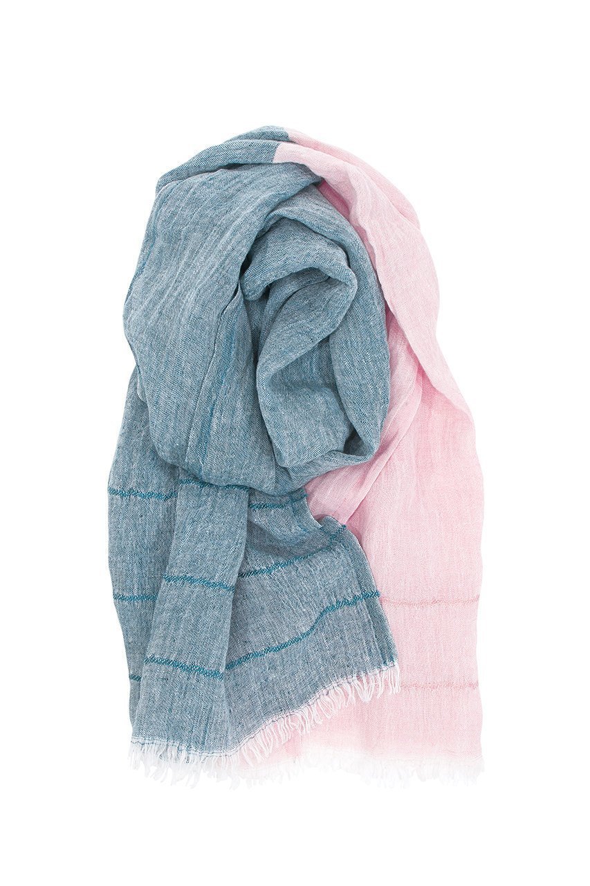 【ラプアン カンクリ/LAPUAN KANKURIT / GOODS】のTSAVO ストール インテリア・キッズ・メンズ・レディースファッション・服の通販 founy(ファニー) 　春　Spring　秋　Autumn　シンプル　Simple, Minimal　ストール　Stole, Wrap　タオル　Towel, Bath Towel　フォーマル　Formal, Dressy　ブランケット　Blanket, Throw Blanket　リネン　Linen, Linen Fabric　再入荷　Restock / Back in Stock　おすすめ　Recommended / Our Picks　夏　Summer　旅行　Travel　ペトローリアム×ローズ|ID: prp329100004959613 ipo3291000000037210424