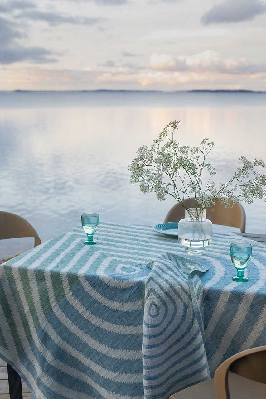 【ラプアン カンクリ/LAPUAN KANKURIT / GOODS】のMETSALAMPI ブランケット 145x200cm 人気、トレンドファッション・服の通販 founy(ファニー) 　吸水　Absorbent, Quick-Dry　テーブル　Table, Dining Table　ブランケット　Blanket, Throw Blanket　リネン　Linen, Linen Fabric　おすすめ　Recommended / Our Picks　夏　Summer　other-2|ID: prp329100004959618 ipo3291000000037210445